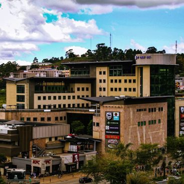 A public administrative building complex