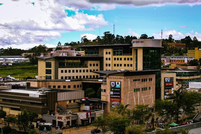 A public administrative building complex